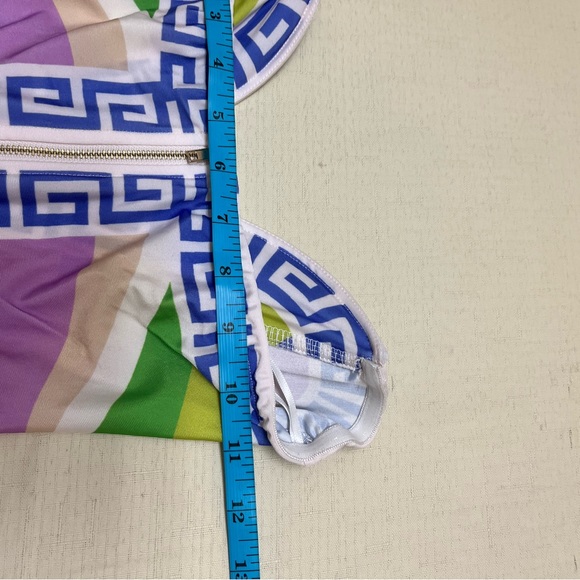 Akira S Evolve Front Slit Midi Skirt & Deep V Corset Top set - Picture 10 of 13